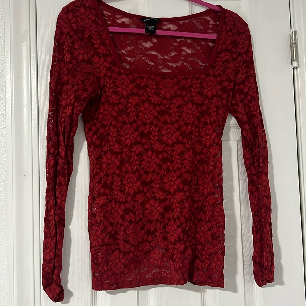 Moda lace long sleeve